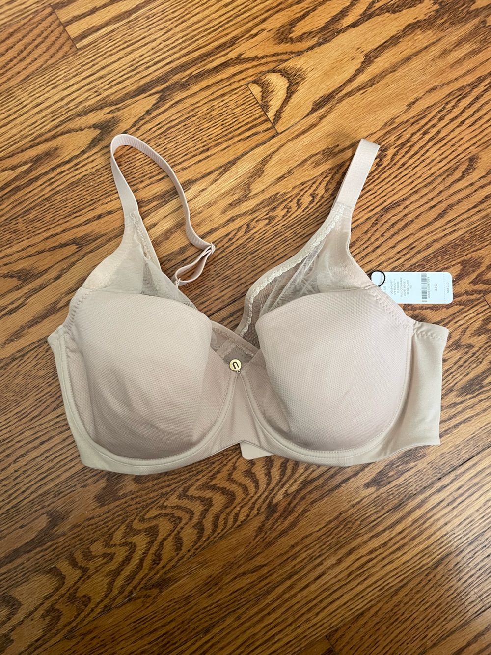 Understance Ivy Smooth FlexWire Full Coverage Bra 32G Light Beige